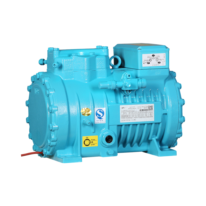 Alta eficiencia 5HP-30HP Compresor de refrigeración de dos etapas para refrigeración comercial Refrigerable Refrigeración de intercambio de calor Piezas