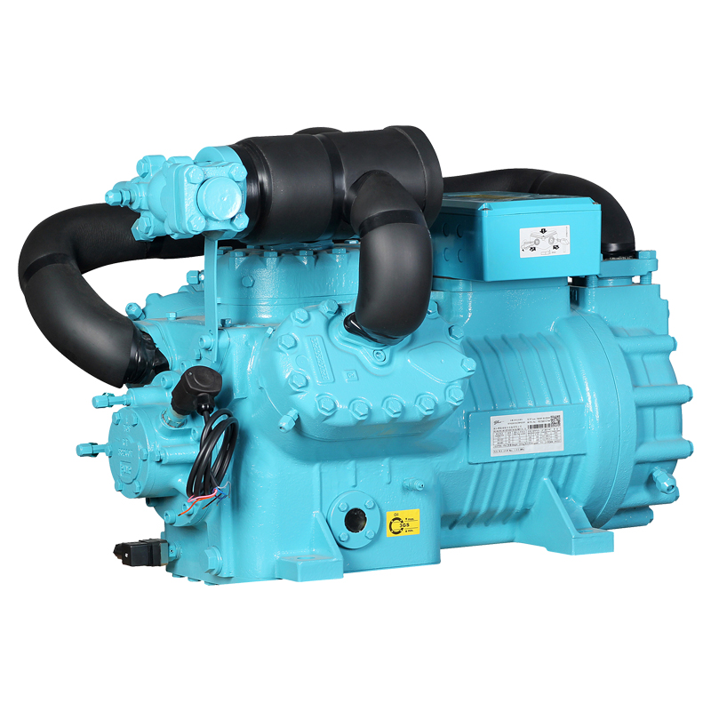 Compresor de refrigeración alternativo de dos etapas serie T de 12 HP / 30 HP para sistemas de enfriamiento de procesos químicos, médicos e industriales