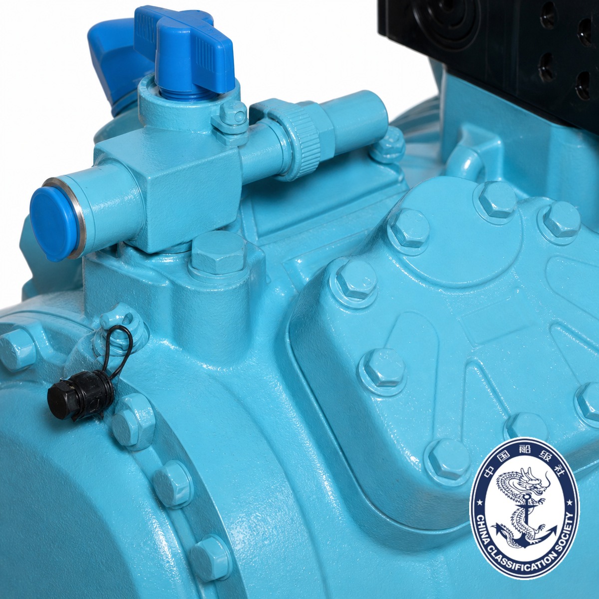 Compresor de refrigeración de pistón de 4 cilindros M4 serie T para equipos marinos