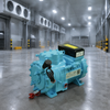 Compresor de refrigeración alternativo industrial de dos cilindros para sistemas de refrigeración de procesos y equipos marinos